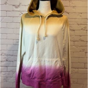 Universal threads ombré tie dye hoodie